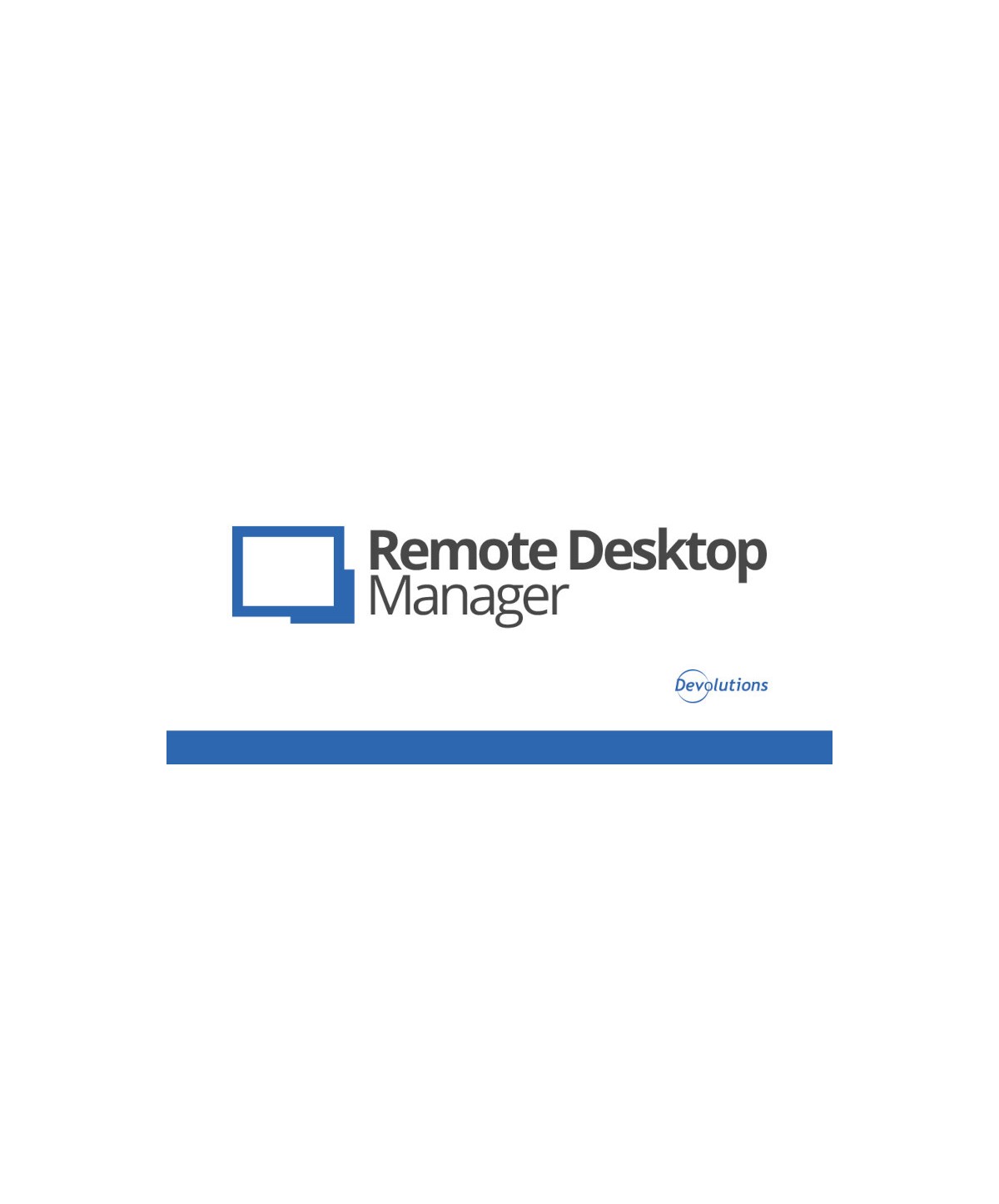 Remote Desktop Manager Platinum 2023 PC Key GLOBAL